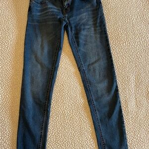 Women’s Skinny Dark Blue Jeans.  Size Small